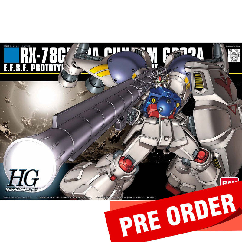 Pre-Order] HGUC #066 RX-78GP02A Gundam GP-02A Physalis 1/144 – GUNNZO