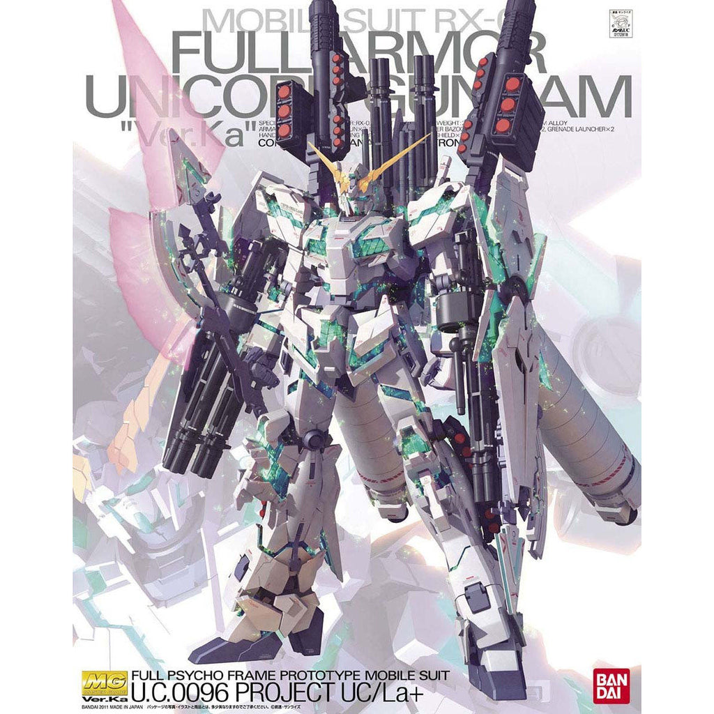 MG RX-0 Full Armor Unicorn Gundam Ver. KA 1/100 – GUNNZO