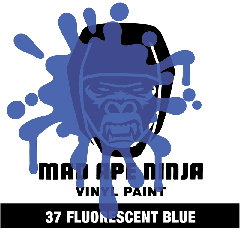 MAD APE NINJA Vinyl Paint 37 Fluorescent Blue