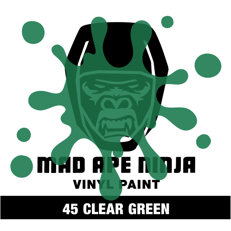 MAD APE NINJA Vinyl Paint 45 Clear Green
