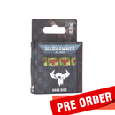 [Pre-order for 9/5] Warhammer 40000: Xenos: Orks Dice