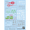 Gundam Decal 140 Gundam GQuuuuuuX Multiuse 2