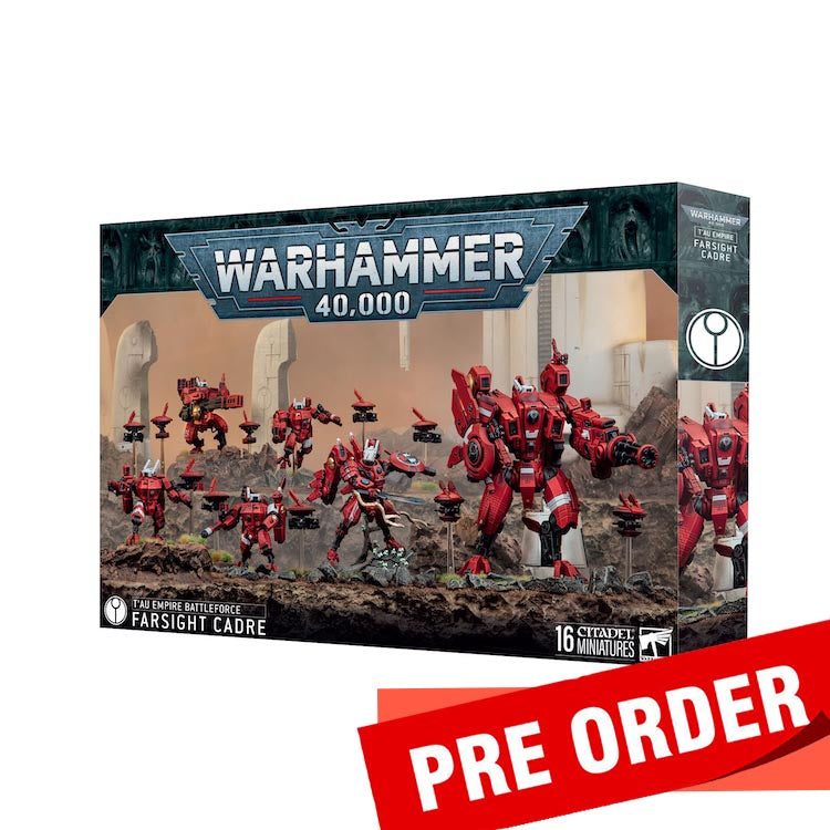 [Launched 11/29] Warhammer 40000: Battleforces: Xenos: T'au Empire: Farsight Cadre
