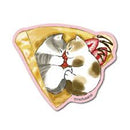 MOFUSAND:MOF-021 Die Cut Sticker Strawberry Crepe