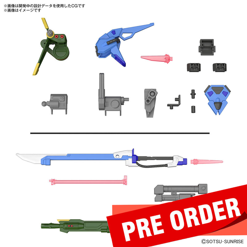 [New! Pre-Order] HG Option Parts Set Gunpla 02 Lancher Striker & Sword triker