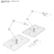 Action Base 6 Display Stand 1/144 - Clear