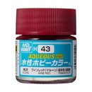 Aqueous Hobby Color H43 Gloss Wine Red 10ml