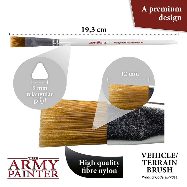Army Painter Wargamer Brush: Vehicle/Terrain