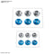 [New! Pre-Order] 30MM Customize Material 3D Lens Stickers 2