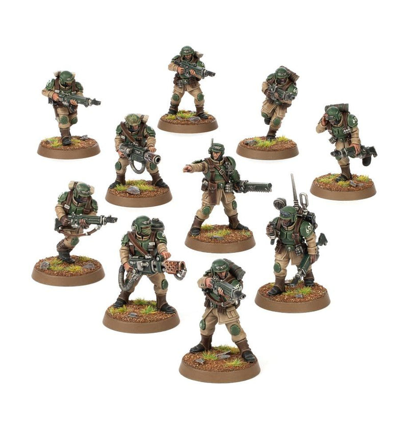 Warhammer 40000: Astra Militarum: Cadian Shock Troops