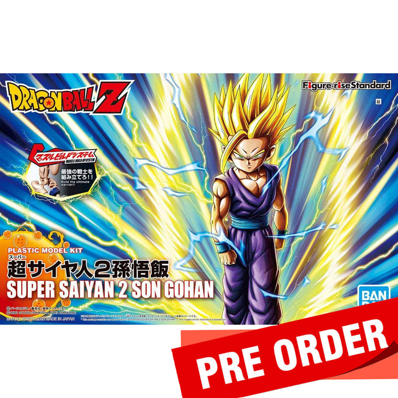 [Pre-Order] Dragon Ball Figure-rise Standard Super Saiyan 2 Son Gohan (New Pkg. Ver)