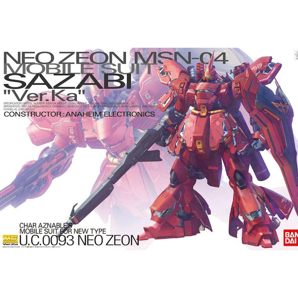 MG Sazabi Ver. KA 1/100 – GUNNZO