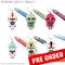 GUNPLA-KUN series 3D Rubber Mascot Keychain