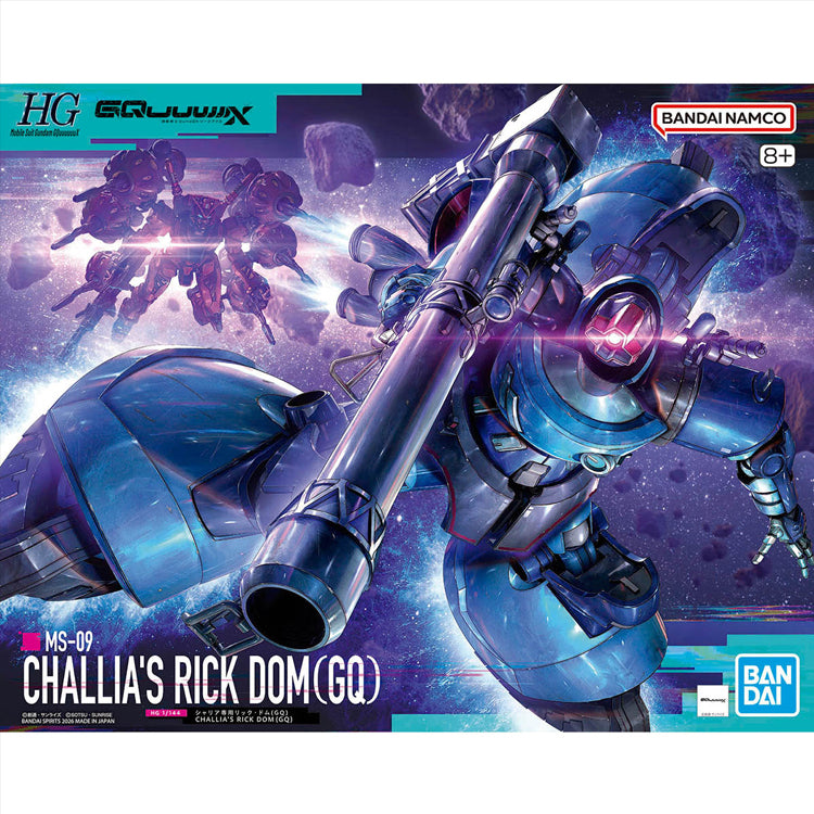 HGGQ #14 Challia Bull's Rick Dom (GQ) Gundam GquuuuuuX 1/144 – GUNNZO