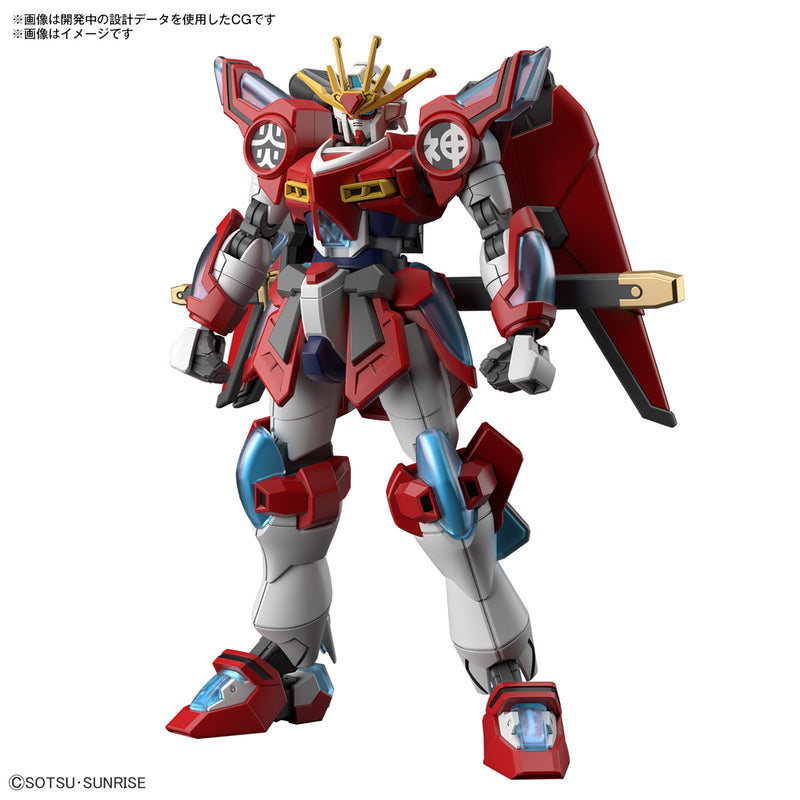 HG Gundam Build Metaverse Shin Burning Gundam 1/144