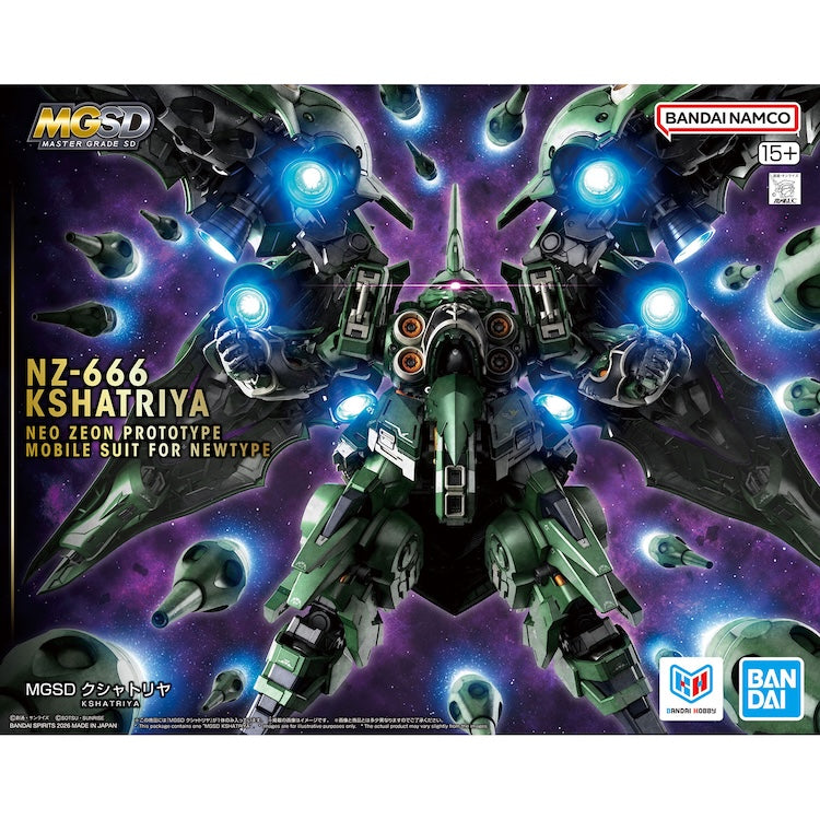 ガンジー様 MGSD NZ-666 Kshatriya Master Grade SD – GUNNZO
