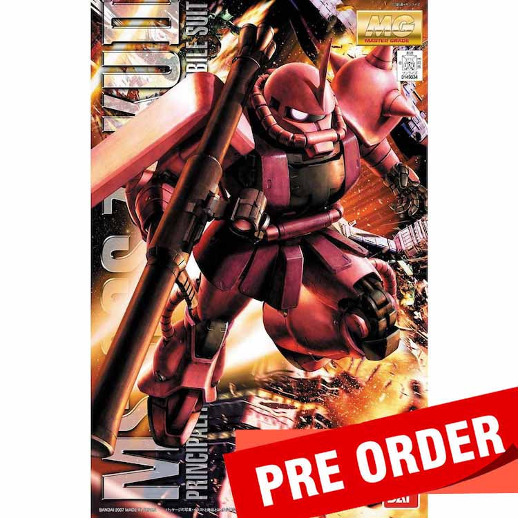 [Pre-Order] MG Char's Zaku II (Ver. 2.0) 1/100