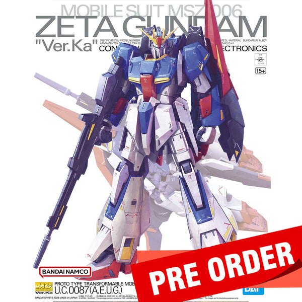 MG Zeta Gundam Ver. KA 1/100 – GUNNZO