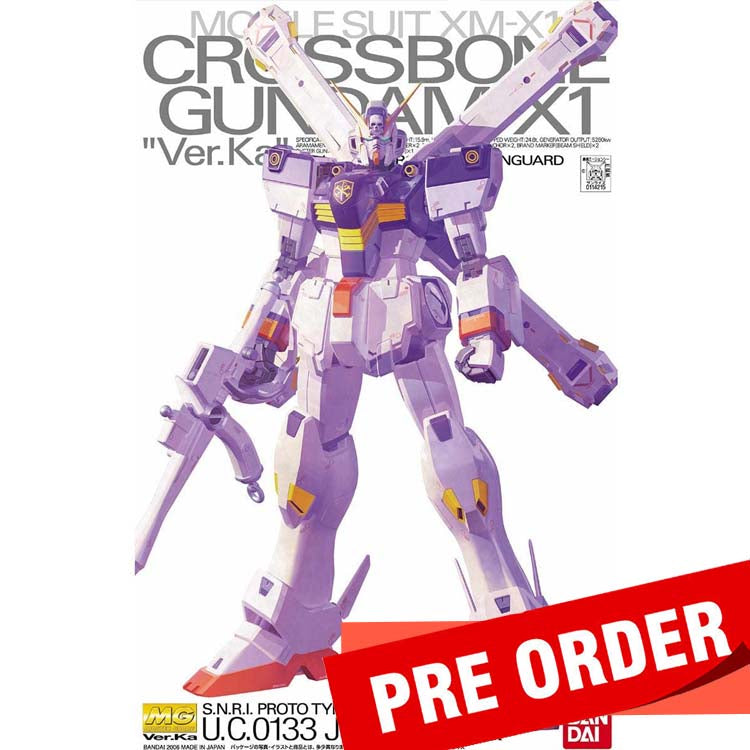 [Pre-Order] MG XM-X1 Crossbone Gundam X-1 Ver. KA