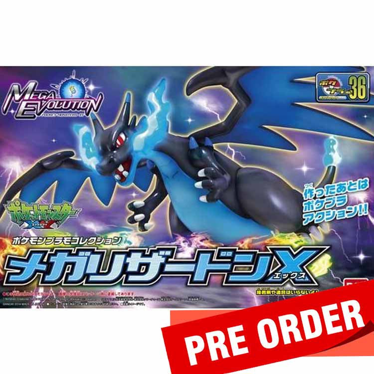 [Pre-Order] Pokemon Model Kit 36 - Mega Charizard X