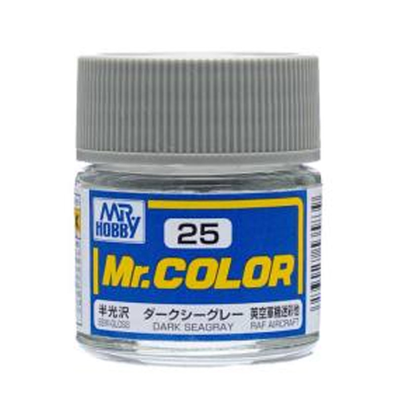 Mr. Color Paint C25 Semi-Gloss Dark Seagray 10ml