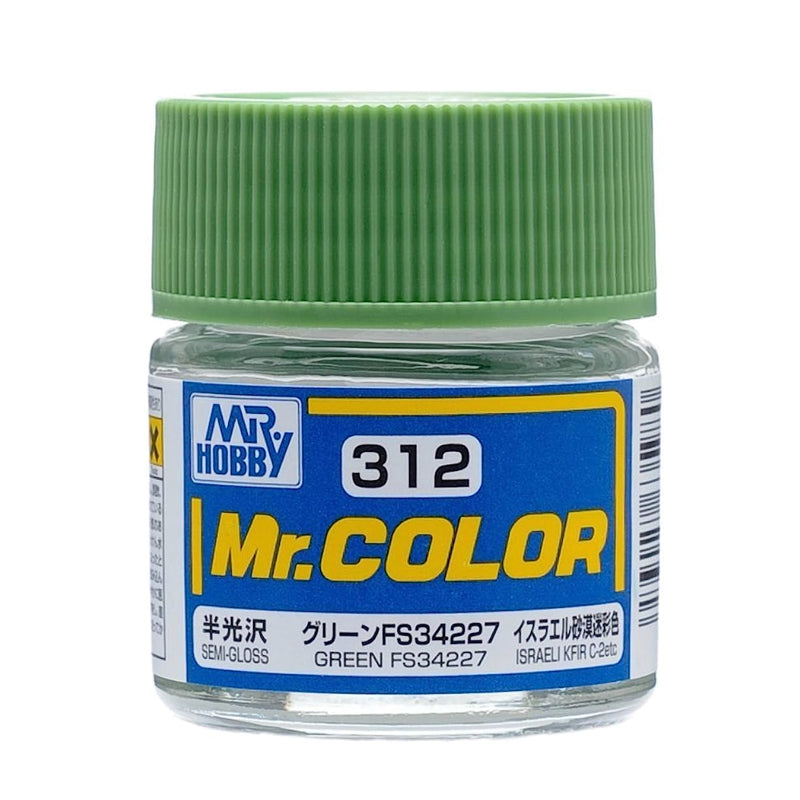 Mr. Color Paint C312 Semi Gloss Green FS34227 10ml