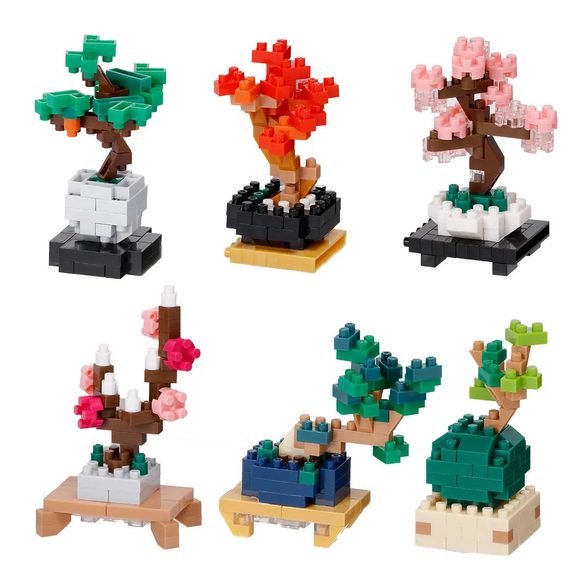 Nanoblock Bonsai Tree Mininano Series - Blind Bag