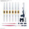 [New! Pre-Order] Option Parts Set Gunpla 19 Fin Funnel