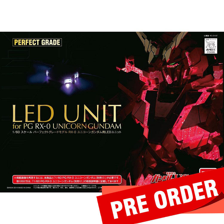 [Pre-Order] Gunpla LED Unit for PG Unicorn Gundam 1/60