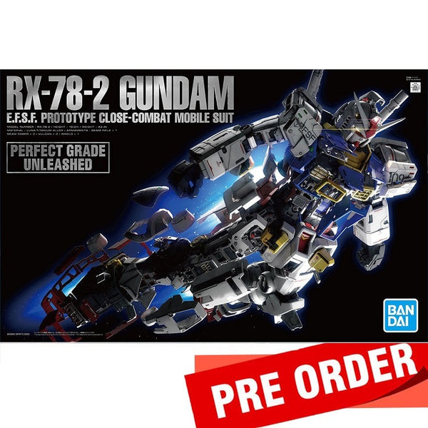 Pre-Order] PG RX-78-2 Gundam Unleashed 1/60 – GUNNZO