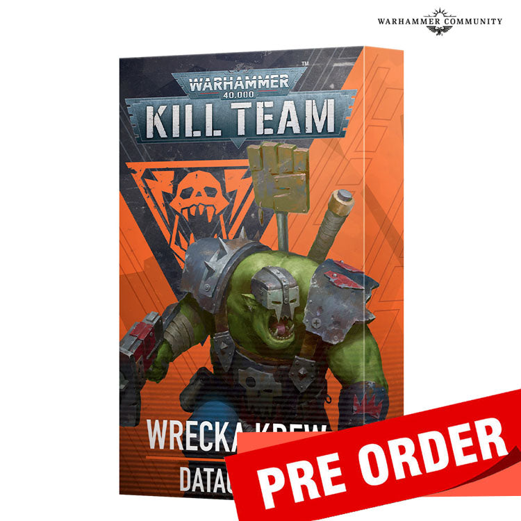 [Launch Date 04/05] Warhammer 40000: Kill Team: Wrecka Krew Datacards