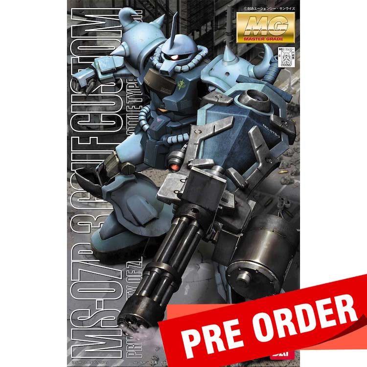 [Pre-Order] MG MS07B-3 Gouf Custom 1/100
