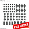 [New! Pre-Order] 30MM Customize Material Decolation Parts 1 Gray