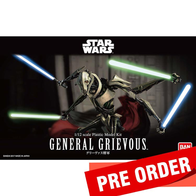 [Pre-Order] Star Wars General Grievous 1/12