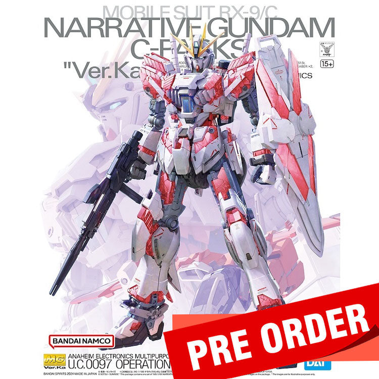 [Pre-Order] MG Narrative Gundam C-Packs Ver. KA 1/100