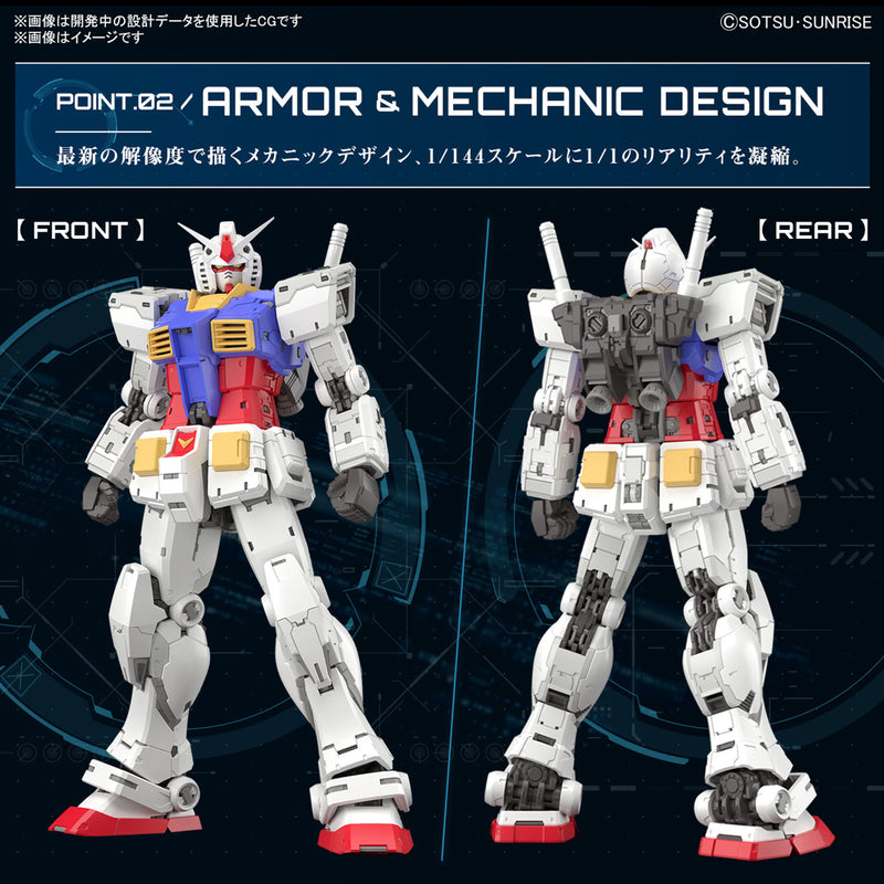 New! Pre-Order] RG #040 RX-78-2 Gundam Ver. 2.0 1/144 – GUNNZO