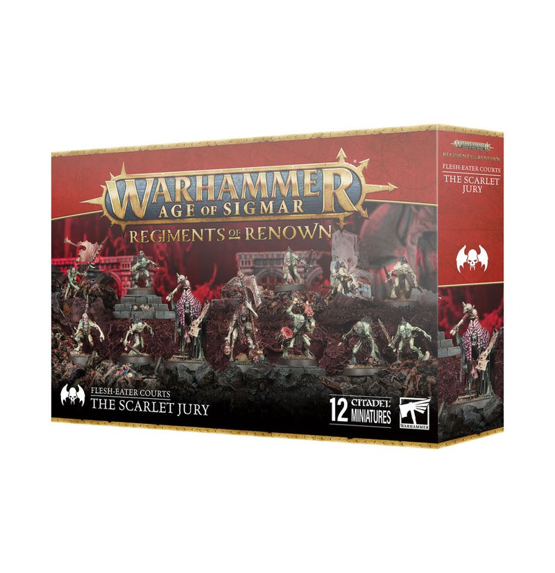 [Launch Date 8/30] Warhammer Age of Sigmar: Flesh-Eater Courts: The Scarlet Jury