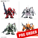 [New! Pre-Order] SD BB SENSHI ZGMF Zaku Series Set
