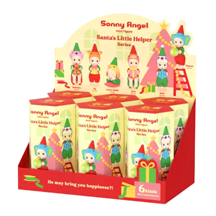 [1 full case] Sonny Angel Santa's Little Helper - 6 Blind Boxes set