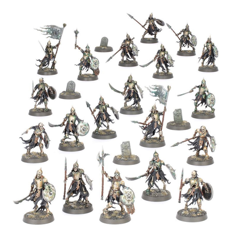 [Launch Date 9/27] Warhammer Age of Sigmar: Spearhead: Soulblight Gravelords: Deathrattle Tomb Host
