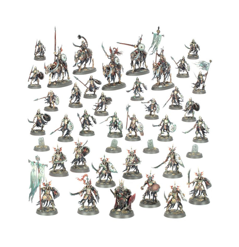 [Launch Date 9/27] Warhammer Age of Sigmar: Spearhead: Soulblight Gravelords: Deathrattle Tomb Host