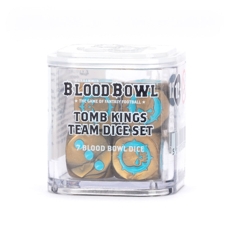 [Launched 11/15] Warhammer: Blood Bowl: Tomb Kings Team Dice Set