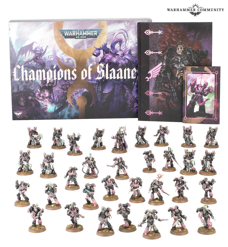 Warhammer 40000: Emperor’s Children Army Set: Champions of Slaanesh