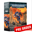 [Launched 10/25] Warhammer 40000: Space Marines: Captain with Jump pack & Relic Shield