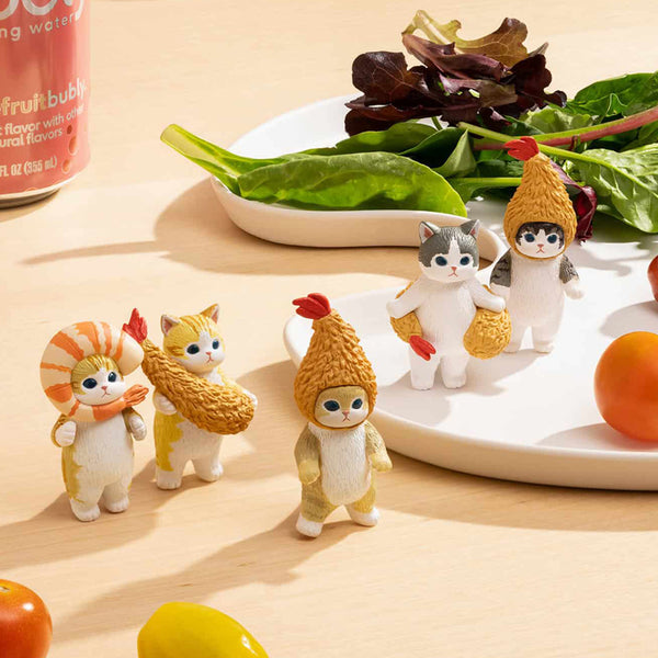 Kawaii Cat Figure Mofusand Shrimp Meow - Blind Box – GUNNZO