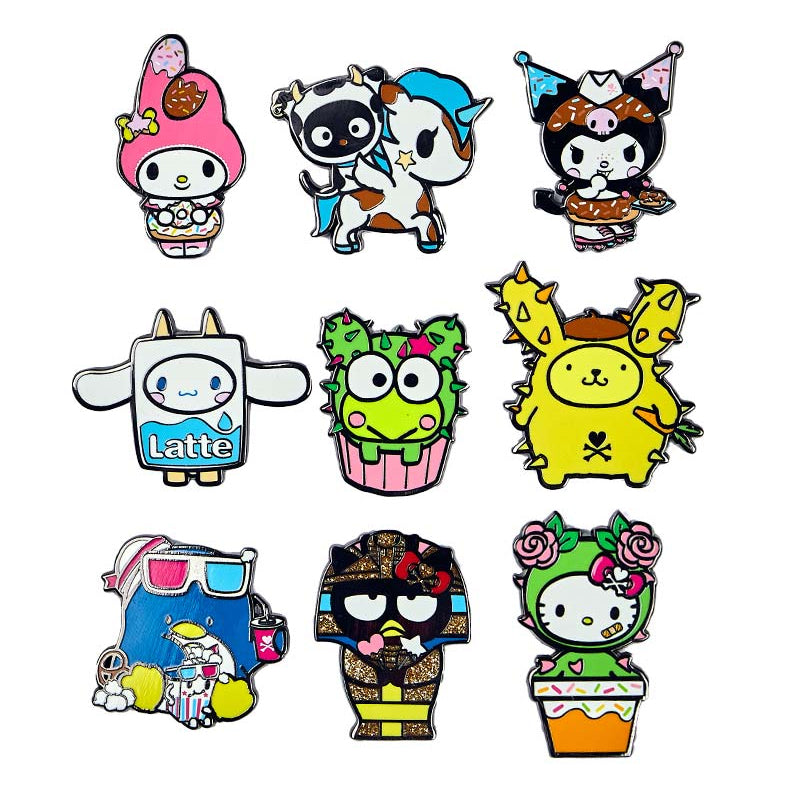 Tokidoki x Hello Kitty and Friends Enamel Pin series 2 - Blind box