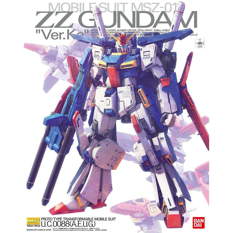 MG ZZ Gundam Ver. KA 1/100 – GUNNZO