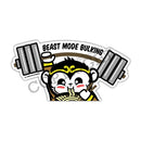 Fantastic Fam Peeking Vinyl Sticker - Beast Mode Bulking