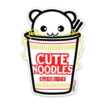 Fantastic Fam Vinyl Sticker - Cute Noodles