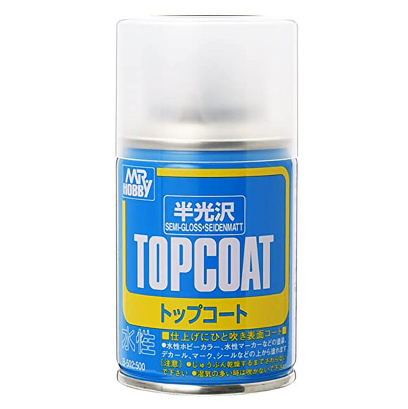 Mr. Top Coat Semi-Gloss Spray B502